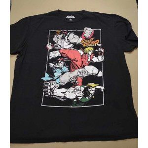 Street Fighter Graphic T-shirt Sz 2XL